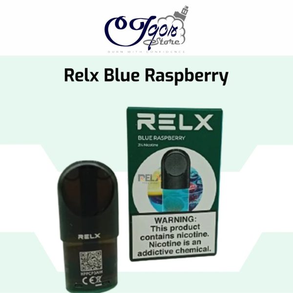 Relx Pod Pro 2 Blue Raspberry 3% (1)